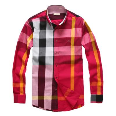 Cheap Burberry Men Shirts wholesale No. 566